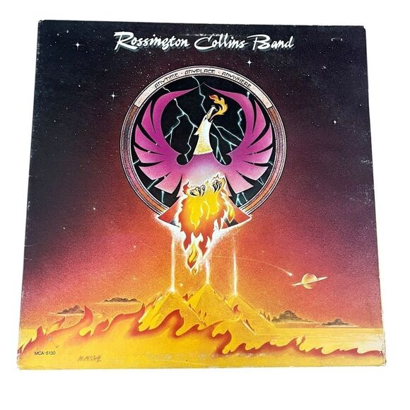 ROSSINGTON COLLINS BAND ANYTIME, ANYPLACE, ANYWHERE LP 12” 1980 VINYL RECORD - Picture 1 of 8